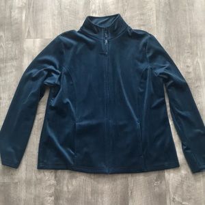 Croft & Barrow full zip shirt